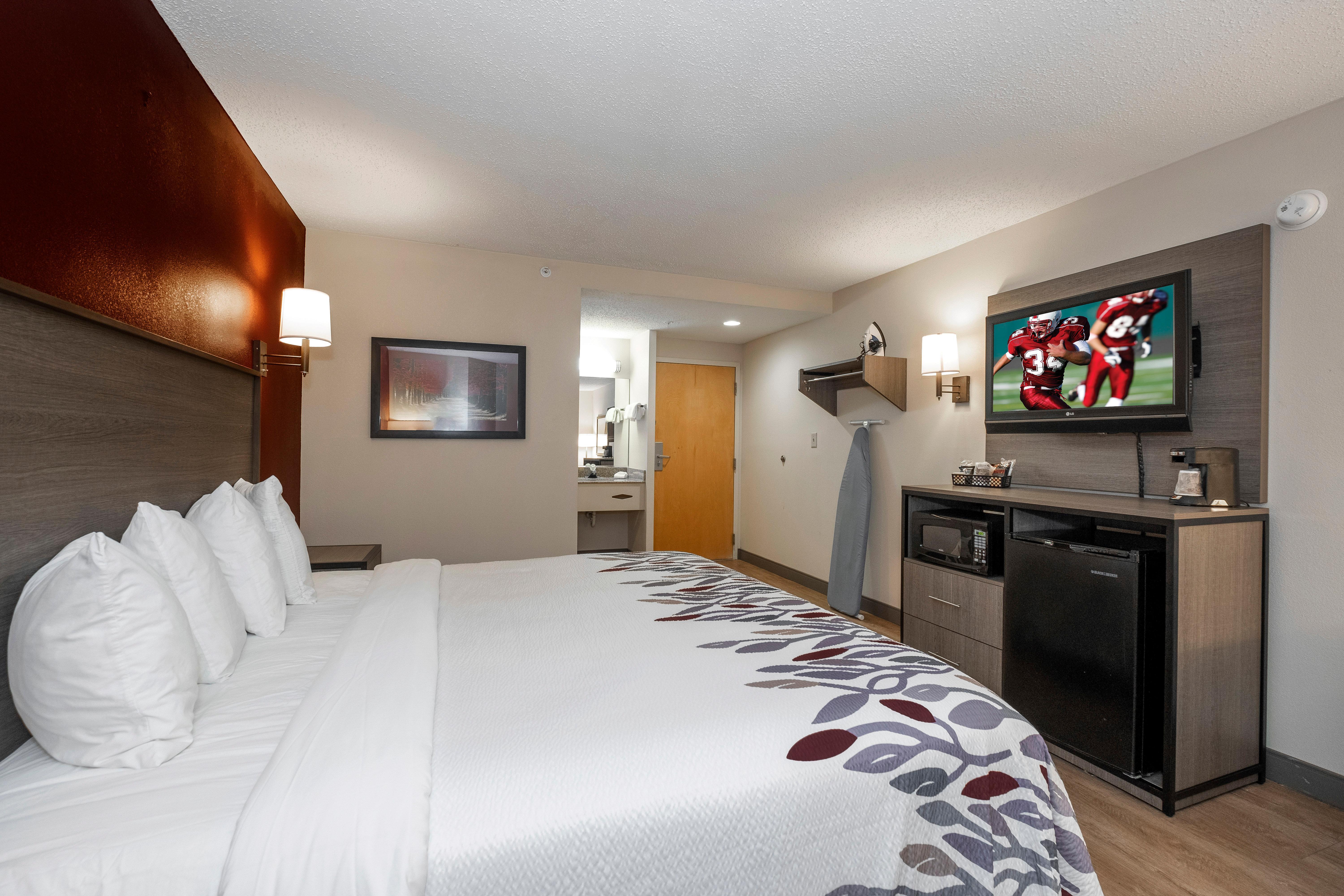 Red Roof Inn Clifton Park Exterior foto